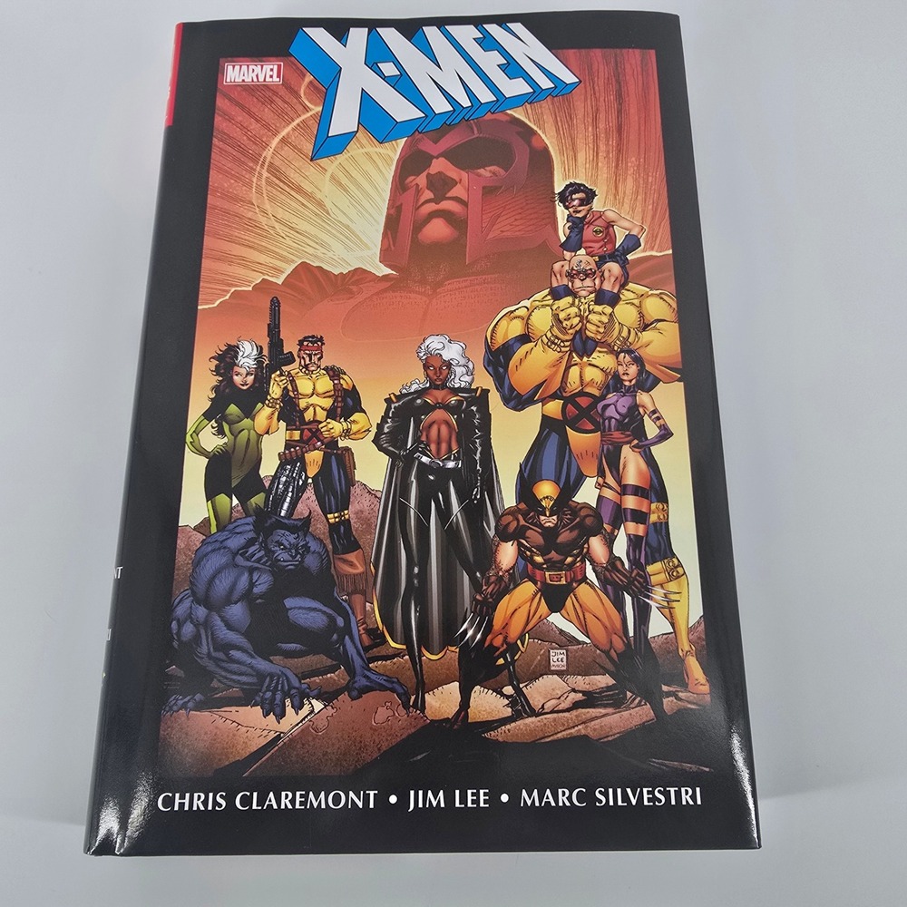 Marvel X-Men Omnibus Vol 1 Chris Claremont Jim Lee Hardcover Graphic Novel Black